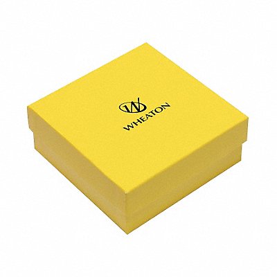 WHEATON W651601 CryoFile Cryogenic Box Yellow PK15