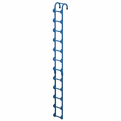 VESTIL NTAL12 Storage Tank Ladder 12 ft 3 In H Steel