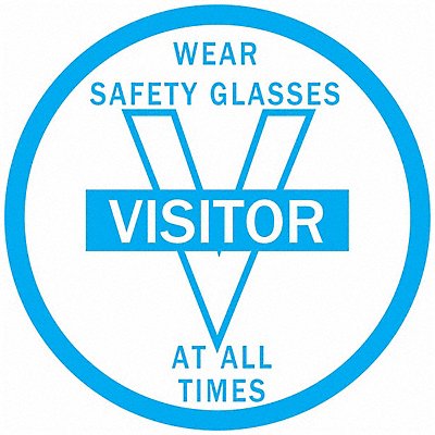 BRADY 45333 Hard Hat Emblem Label English PK4