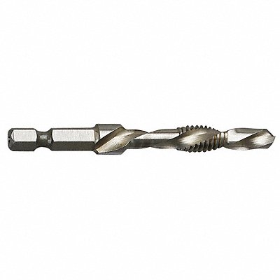 WESTWARD 6EXL4 Drill/Tap/Countersink Bit 5/16-18x3-1/4L