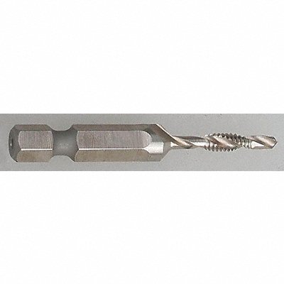 WESTWARD 6EXL7 Drill/Tap/Countersink Bit 6-32x3 In L