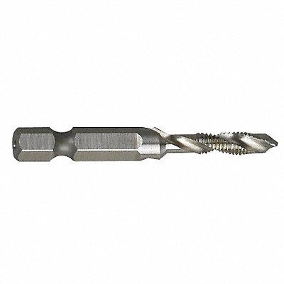 WESTWARD 6EXN0 Drill/Tap/Countersink Bit 10-32x2-1/4 L