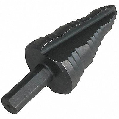 WESTWARD 6EXN6 Step Cone Drill 0.500in to 1.125in HSS