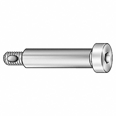 GRAINGER SBS005010L005P1 Shoulder Screw Alloy Steel M5-0.8 10mmHdDia PK5