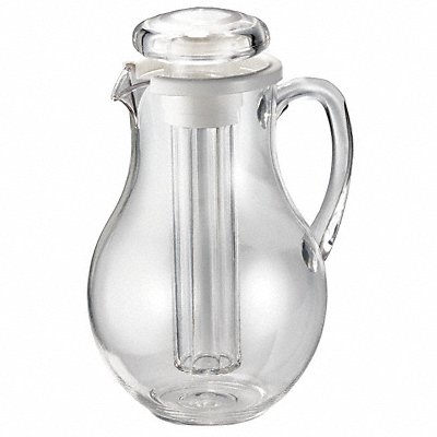 TABLECRAFT PRODUCTS COMPANY 328 Pitcher w/Ice Core 3 qt Clear