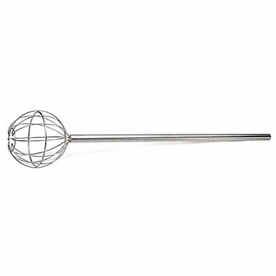 TABLECRAFT PRODUCTS COMPANY KW48 Whip 48 in L Silver Handle