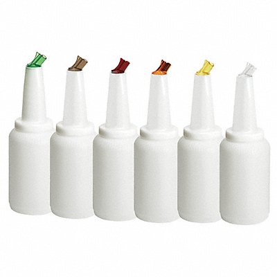 TABLECRAFT PRODUCTS COMPANY 8064A Six Piece Pourer Set 1/2 Gallon PK6