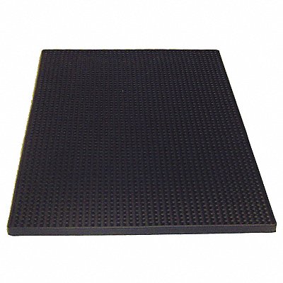 TABLECRAFT PRODUCTS COMPANY 1218BK Bar Mat 12x18 in Black