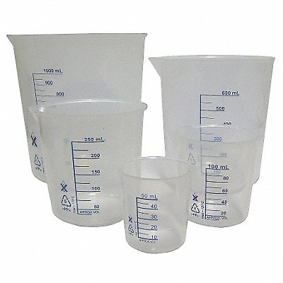 LAB SAFETY SUPPLY 6FAF5 Beaker Set