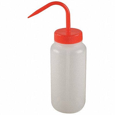 LAB SAFETY SUPPLY 6FAU0 Wash Bottle 1 L 90.5 mm Dia