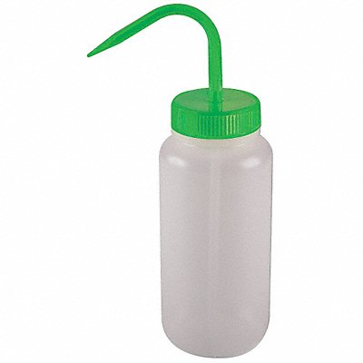 LAB SAFETY SUPPLY 6FAU3 Wash Bottle 1 L 90.5 mm Dia