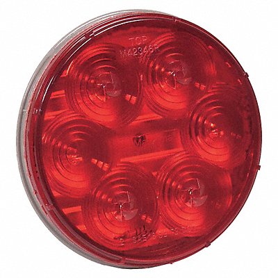 MAXXIMA M42346R Stop/Turn/Tail Light Round Red  L