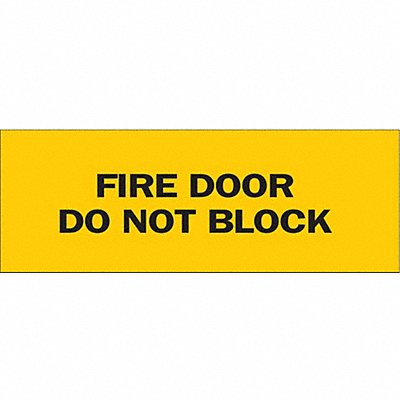 BRADY 84746 Sign 3 1/2 in x 5 in Polyester