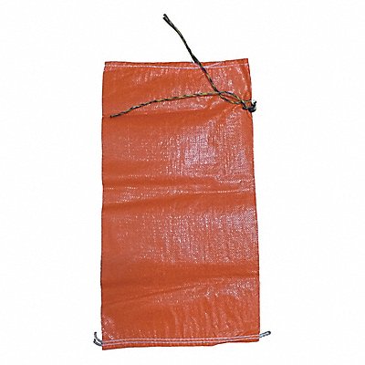 GRAINGER 6FGX9 Sand Bag Orange 26 in L 14 in W PK100