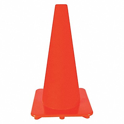 GRAINGER 6FGZ1 Traffic Cone 18In Orange