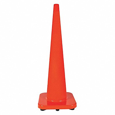 GRAINGER 6FGZ3 Traffic Cone 36In Orange