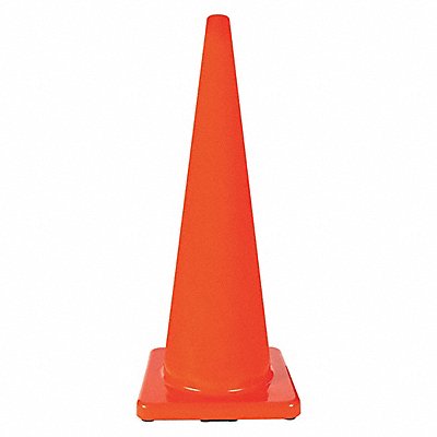 GRAINGER 6FGZ9 Traffic Cone 36In Orange