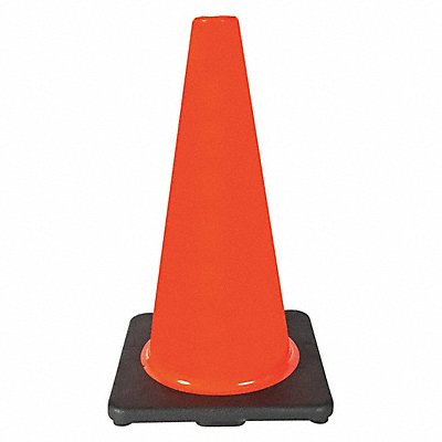 GRAINGER 6FHA9 Traffic Cone 18In Orange