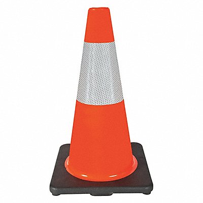 GRAINGER 6FHC2 Traffic Cone 18In Orange