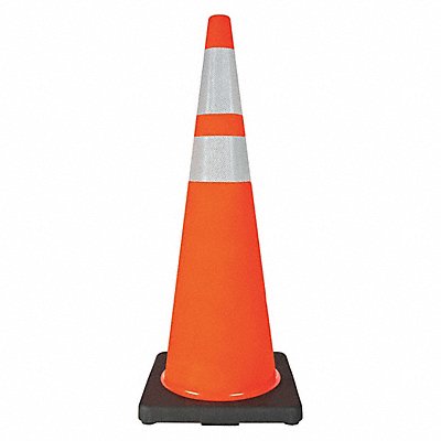 GRAINGER 6FHC4 Traffic Cone 36In Orange