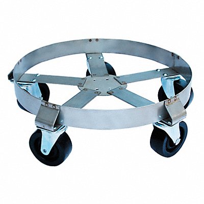 GRAINGER 6FVJ0 Drum Dolly 1100 lb 8-3/4 In H 55 gal.
