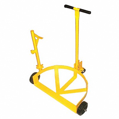 GRAINGER 6FVJ3 Drum Dolly 1200 lb 6 In H 5 30 55 gal.
