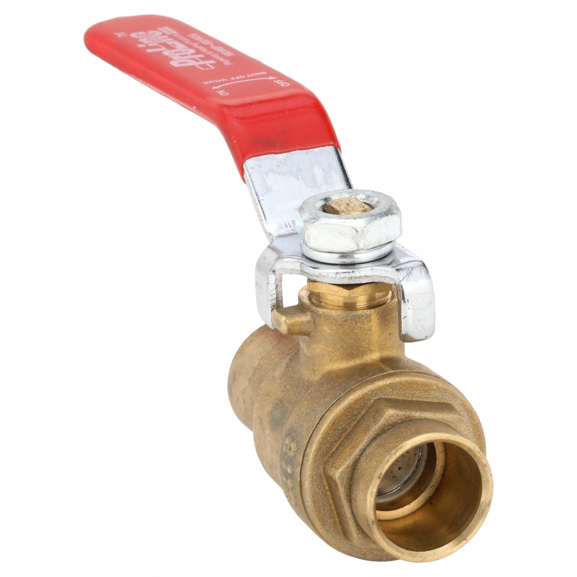 GRAINGER 107853 Manual 2-Way Ball Valve Sweat Brass