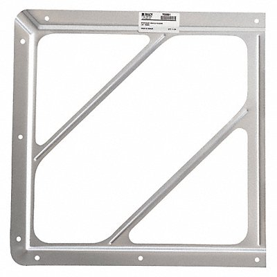 BRADY 76988 Front Plate Placard Holder 10-3/4 H