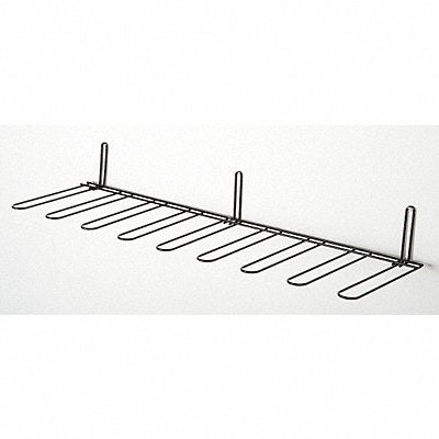 GRAINGER 6GLC6 Boot Drying Rack Black Tube L 10-1/2