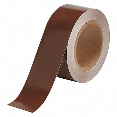 BRADY 36310 D3616 Pipe Marking Tape Brown 2in W 90ft Roll L