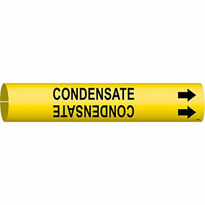 BRADY 4035A Pipe Marker Condensate 13/16in H 4/5in W