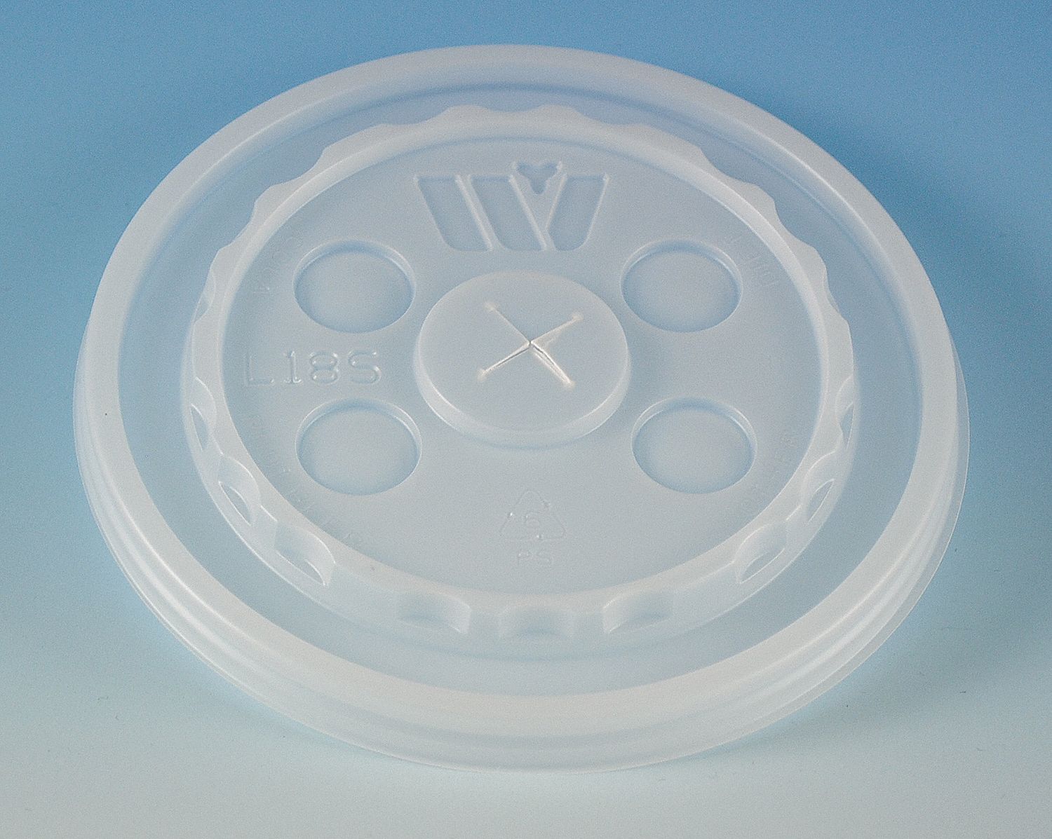GRAINGER L18S Cold Cup Lid Button Straw Slot PK1000