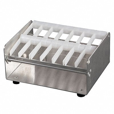 DAYMARK 110806 FoodLabel Dispenser 4 1/2in 7 1/4in SLVR