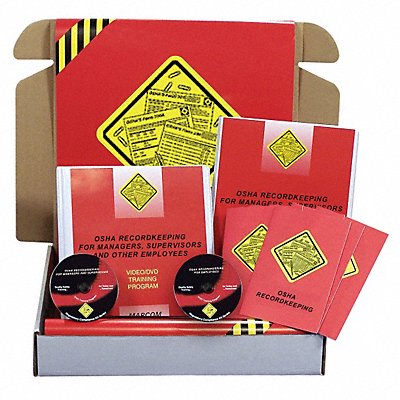 MARCOM K0000189EO Safety Training Kit DVD OSHARecordkeeping