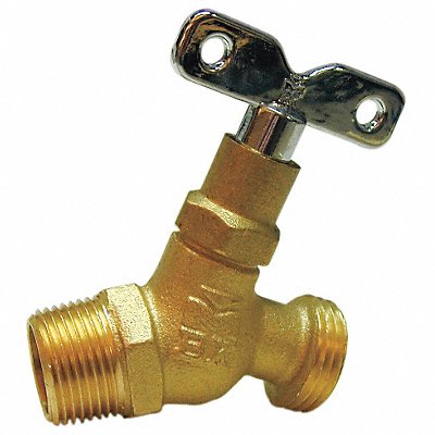 GRAINGER 102334HC Hose Bibb No Kink Loose Key 3/4