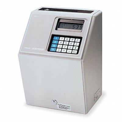 AMANO MJR7000EZ Time Clock Digital LCD