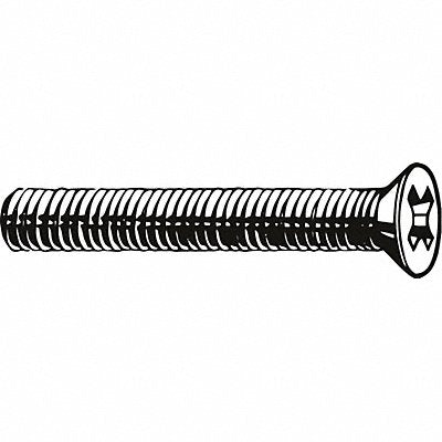 GRAINGER U246700250200 MS 1/4 -20 Zinc Plated 2 L 100PK