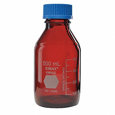KIMBLE 14399500 Media Bottle 176 mm H 86 mm Dia