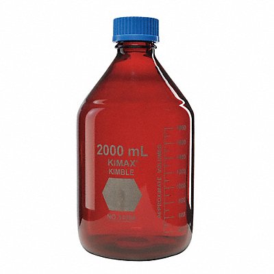 KIMBLE 143992000 Media Bottle 260 mm H 136 mm Dia