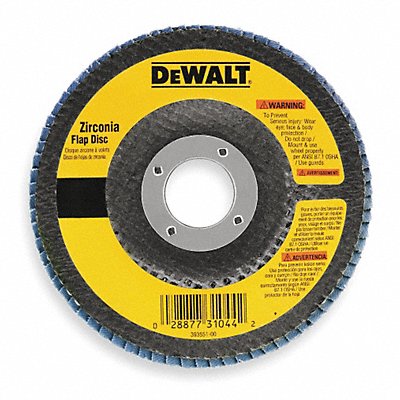 DEWALT DW8310 Fiber Disc 4 1/2 in Dia 7/8in Arbor