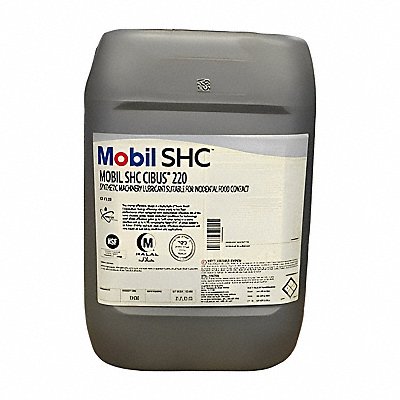 MOBIL 104080 Gear Oil SHC Cibus 220 Pail 5 gal