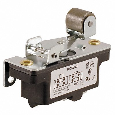 TELEMECANIQUE SENSORS 9007AB23 Snap Action Switch Roller Lever 1NO/1NC