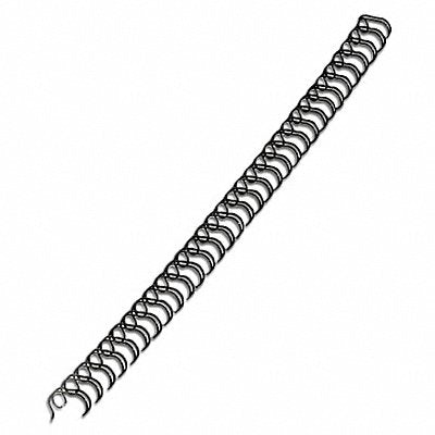 SIRCLE 9003831B Binding Spines Wire 3/8in Black PK100