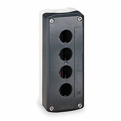 SCHNEIDER ELECTRIC XALD04H7 Push Button Enclosure 22mm 4Holes Plastic