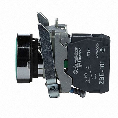 SCHNEIDER ELECTRIC XB4BA31 H7077 Flush Push Button Operator Non Illuminated Grn 1NO