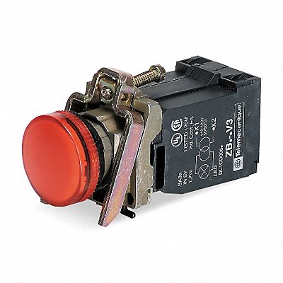 SCHNEIDER ELECTRIC XB4BV34 Pilot Light Red 22mm Incandescent