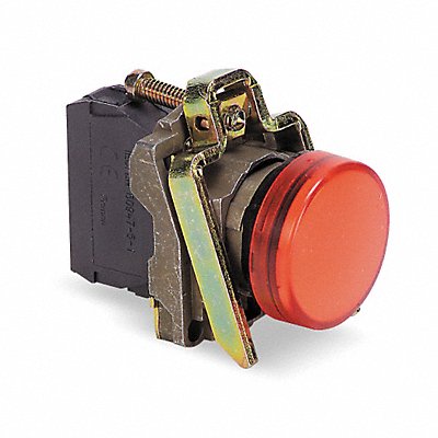 SCHNEIDER ELECTRIC XB4BV64 Pilot Light Red 22mm No Lamp Included