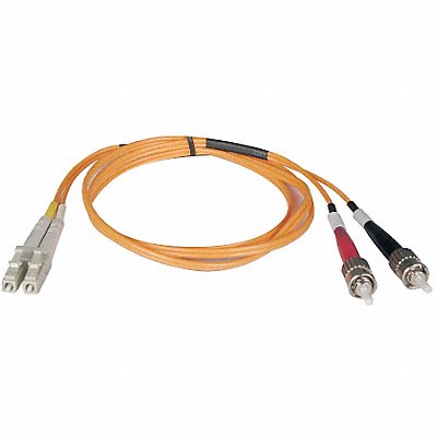 TRIPP LITE N31802M Fiber Cord Duplex LC ST 2m Orange