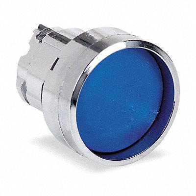 SCHNEIDER ELECTRIC ZB4BA66 H6999 Recessed Push Button Blue Non Illuminated 22mm