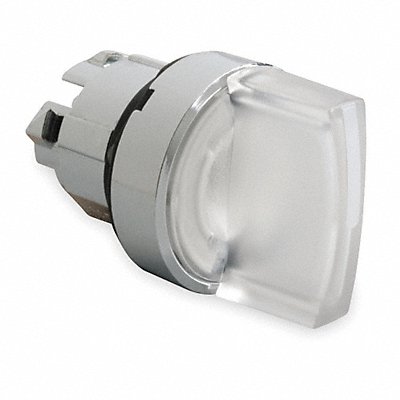 SCHNEIDER ELECTRIC ZB4BK1213 Short Hand Select Switch Illum Wht 2Pos 22mm